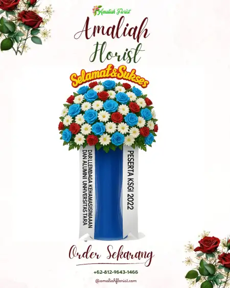 Standing Flowers Seputih